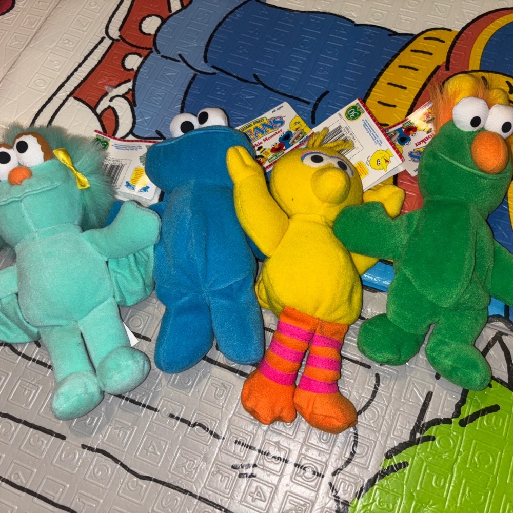 Vintage sesame plush